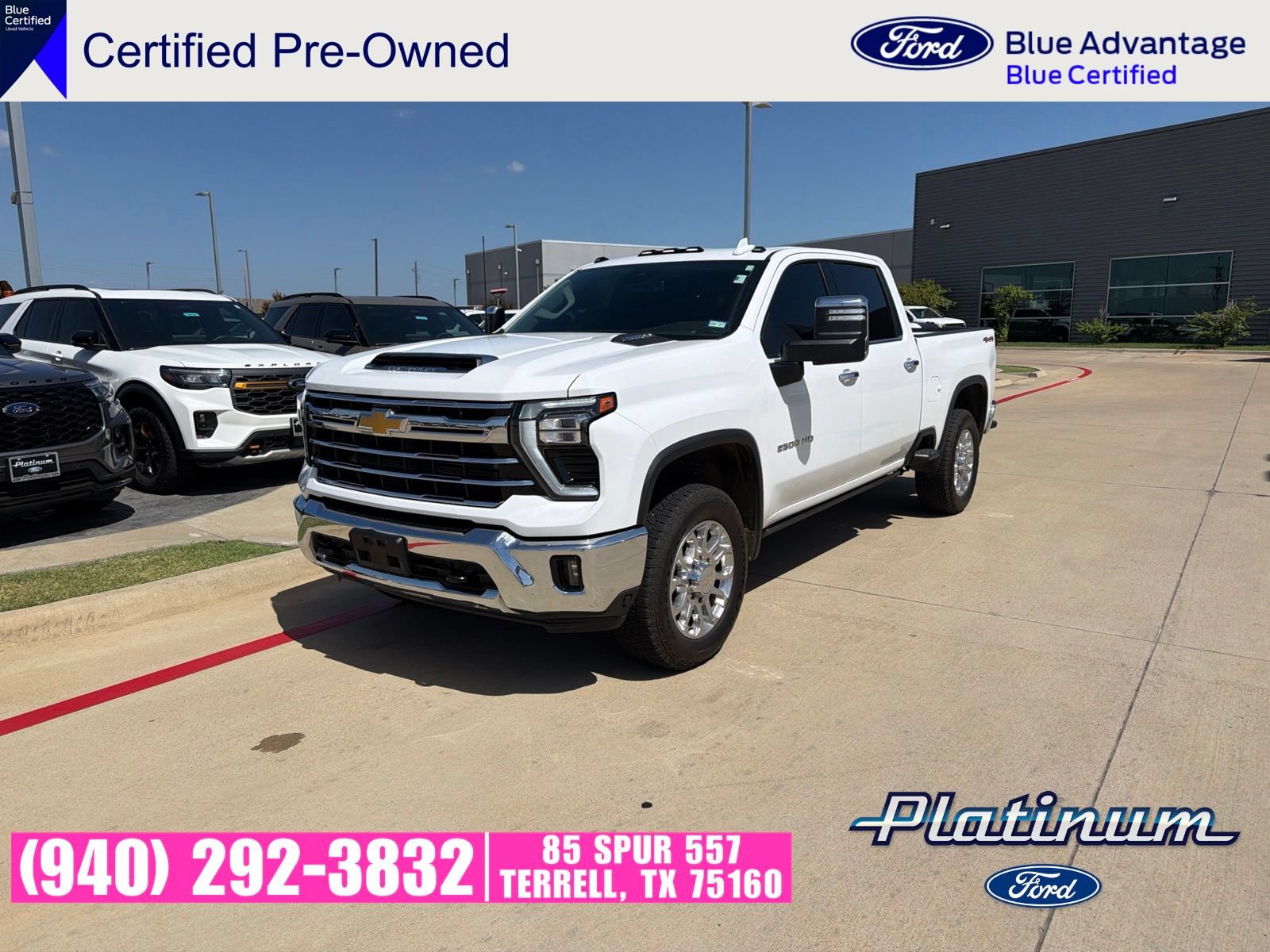 Used 2024 Chevrolet Silverado 2500 LTZ w/ LTZ Convenience Package AWD/4WD image 3