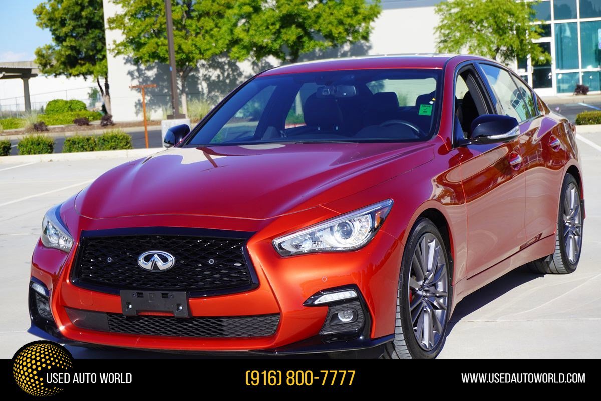 Used 2023 INFINITI Q50 Red Sport 400