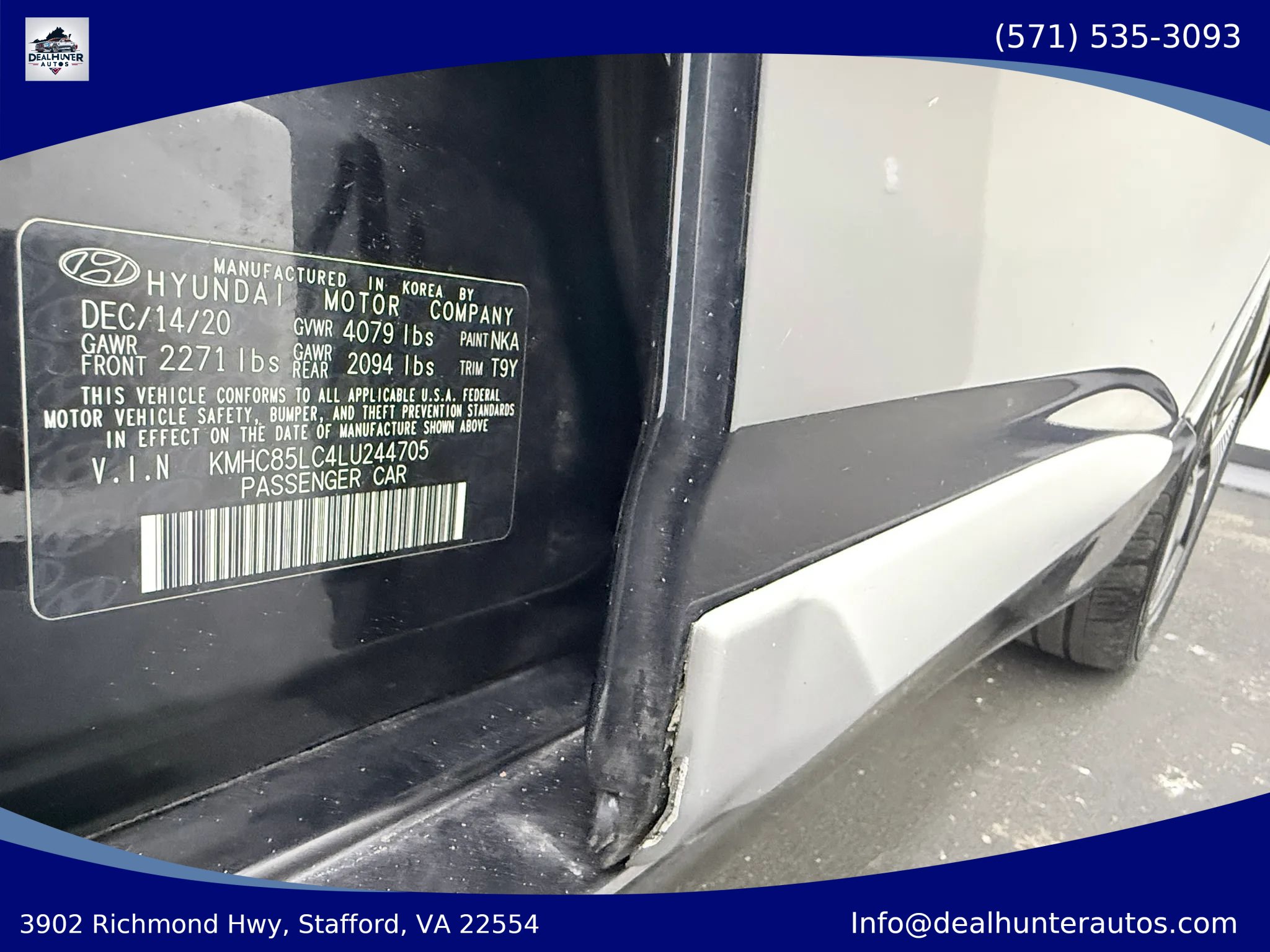 Used 2020 Hyundai Ioniq SEL FWD image 21