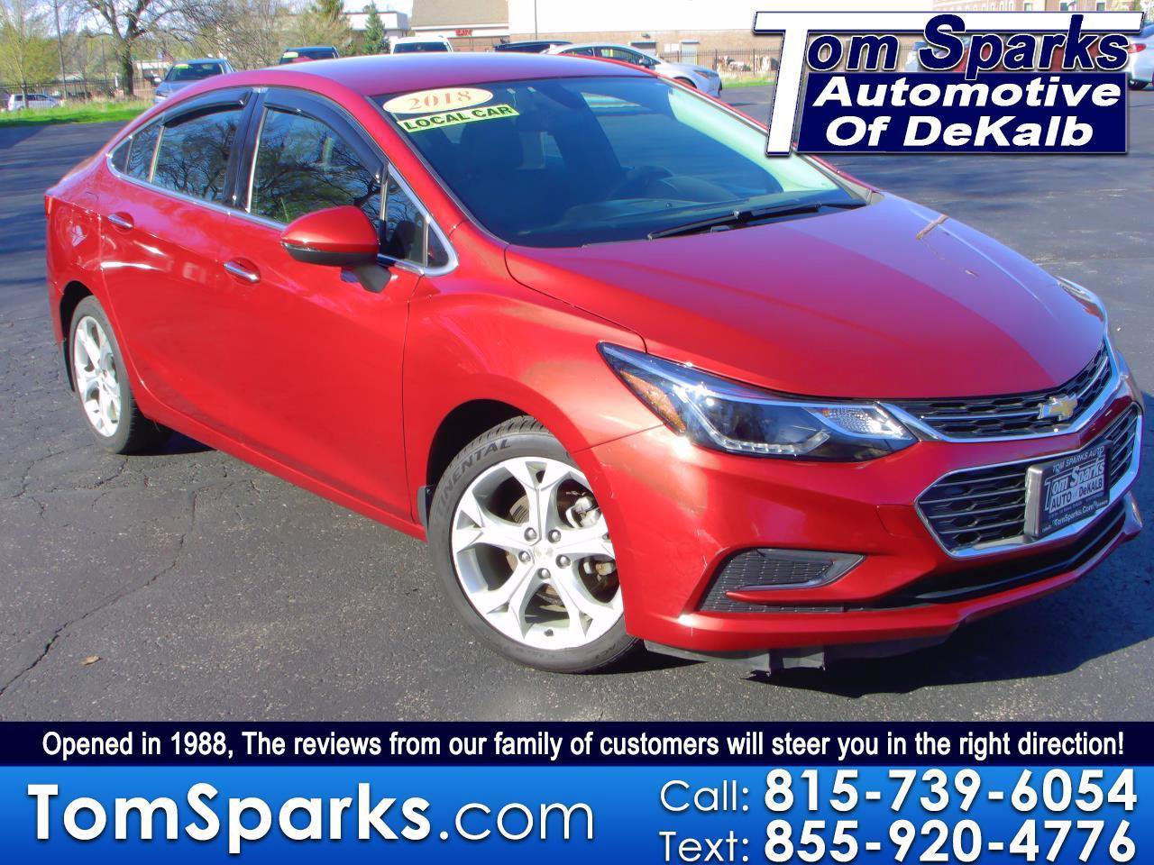 Used 2018 Chevrolet Cruze Premier