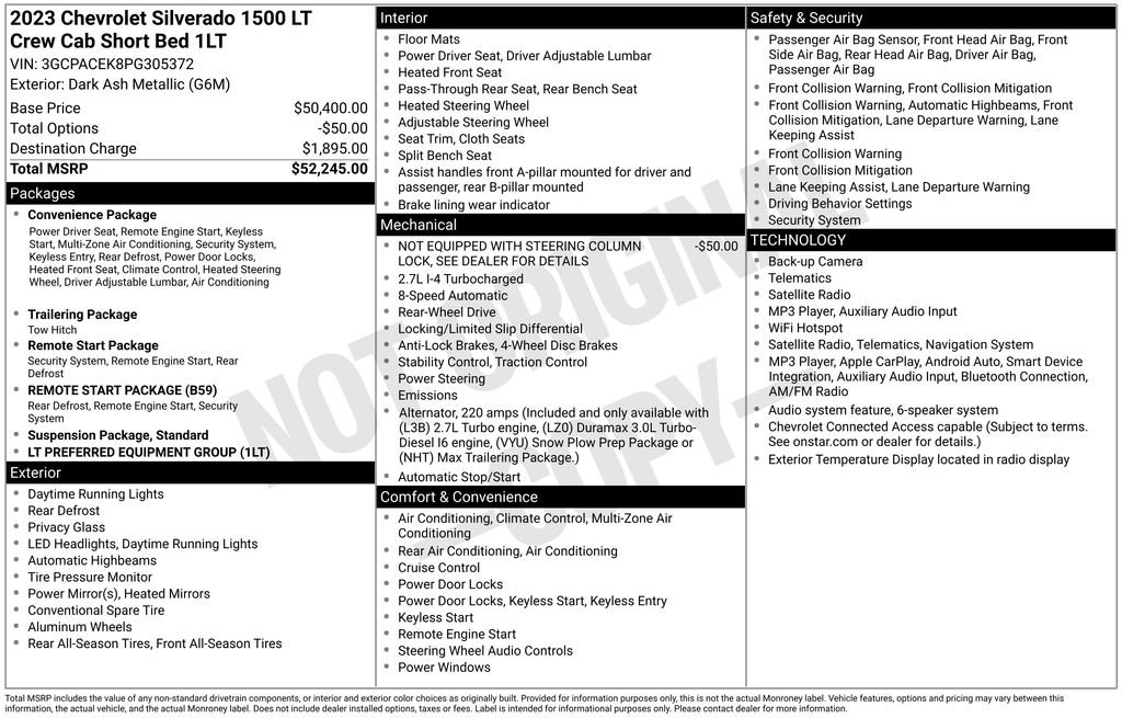 Used 2023 Chevrolet Silverado 1500 LT RWD image 6
