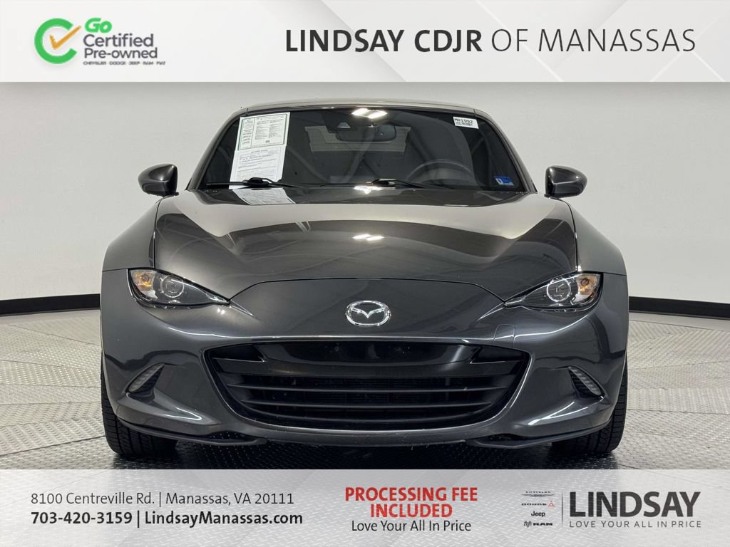 Used 2022 MAZDA MX-5 Miata RF Grand Touring w/ Weather Package RWD image 3