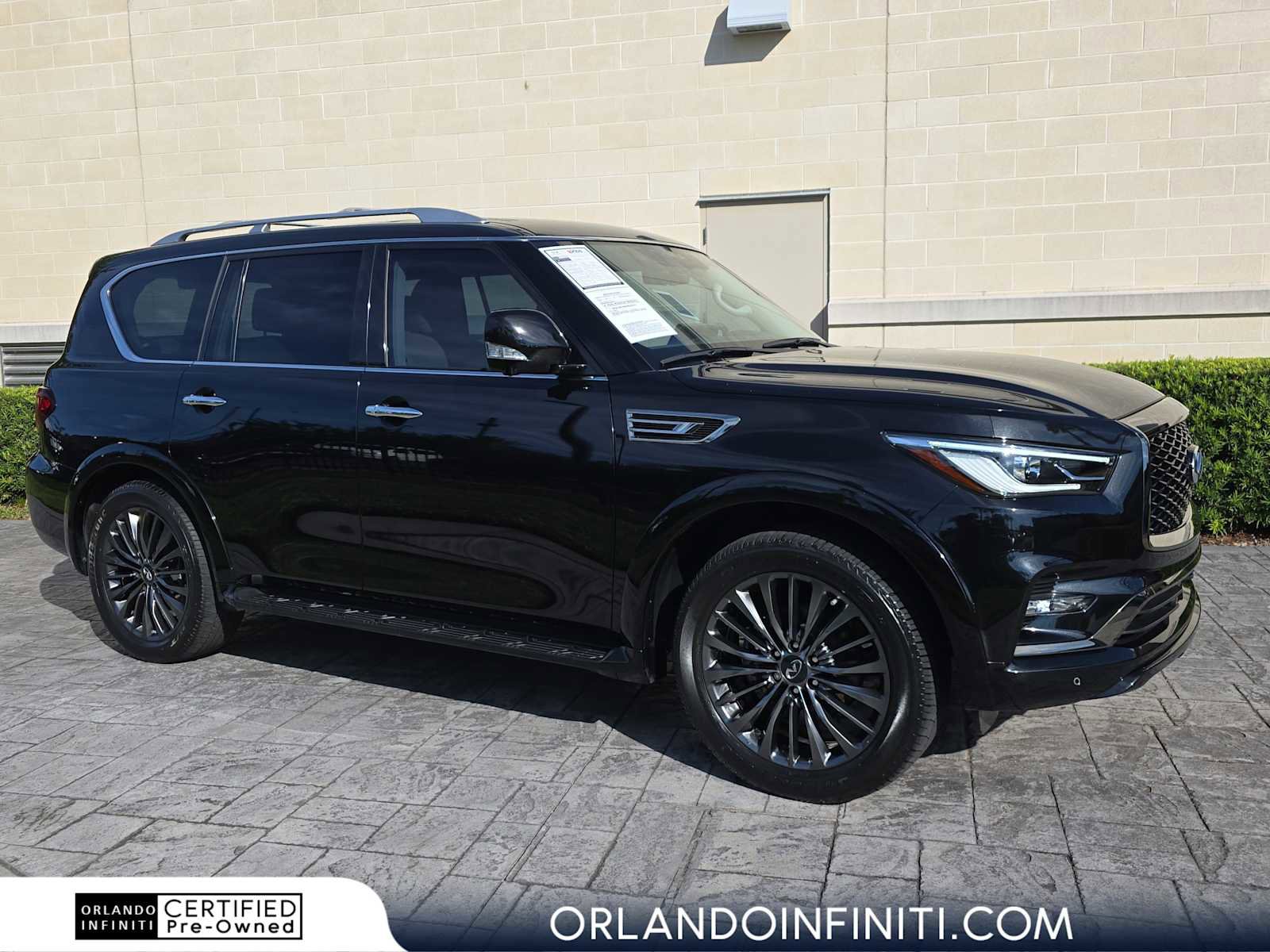 Certified 2024 INFINITI QX80 Premium Select w/ Cargo Package
