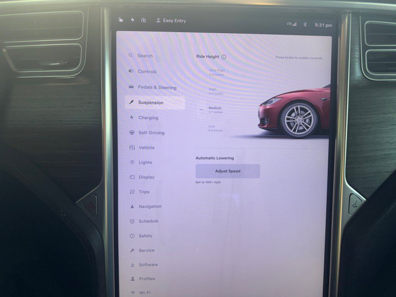 Used 2015 Tesla Model S 70D AWD/4WD image 43
