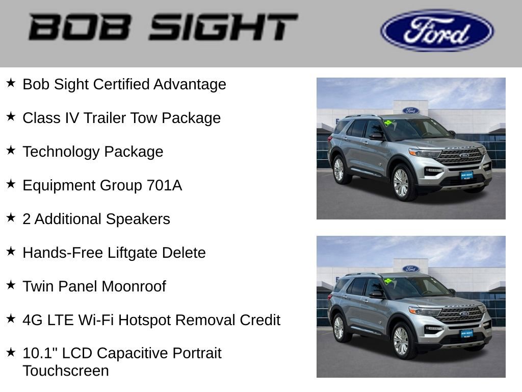 Used 2022 Ford Explorer King Ranch w/ Technology Package AWD/4WD image 3