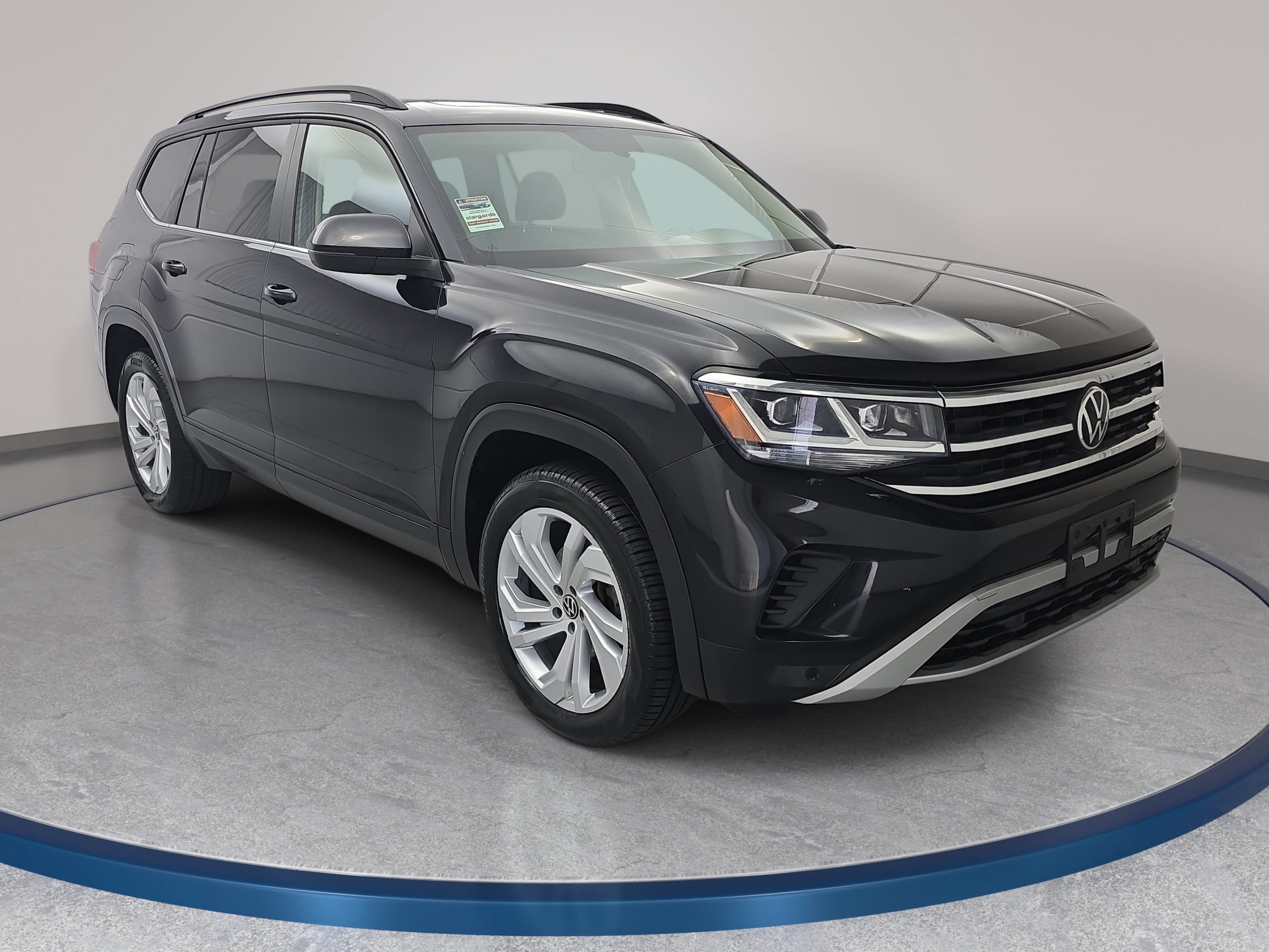 Used 2021 Volkswagen Atlas SE w/ Panoramic Sunroof Package AWD/4WD image 3