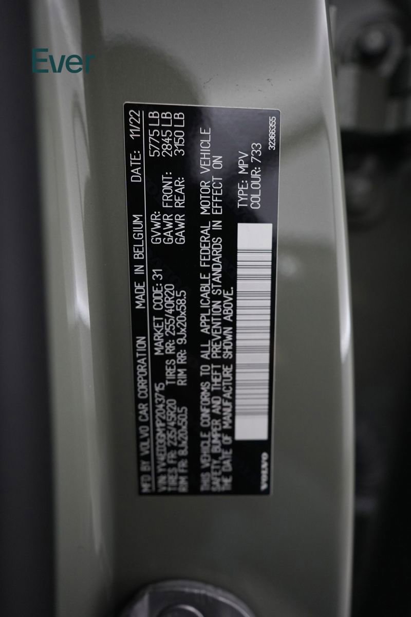 Used 2023 Volvo C40 P8 Recharge Ultimate image 27