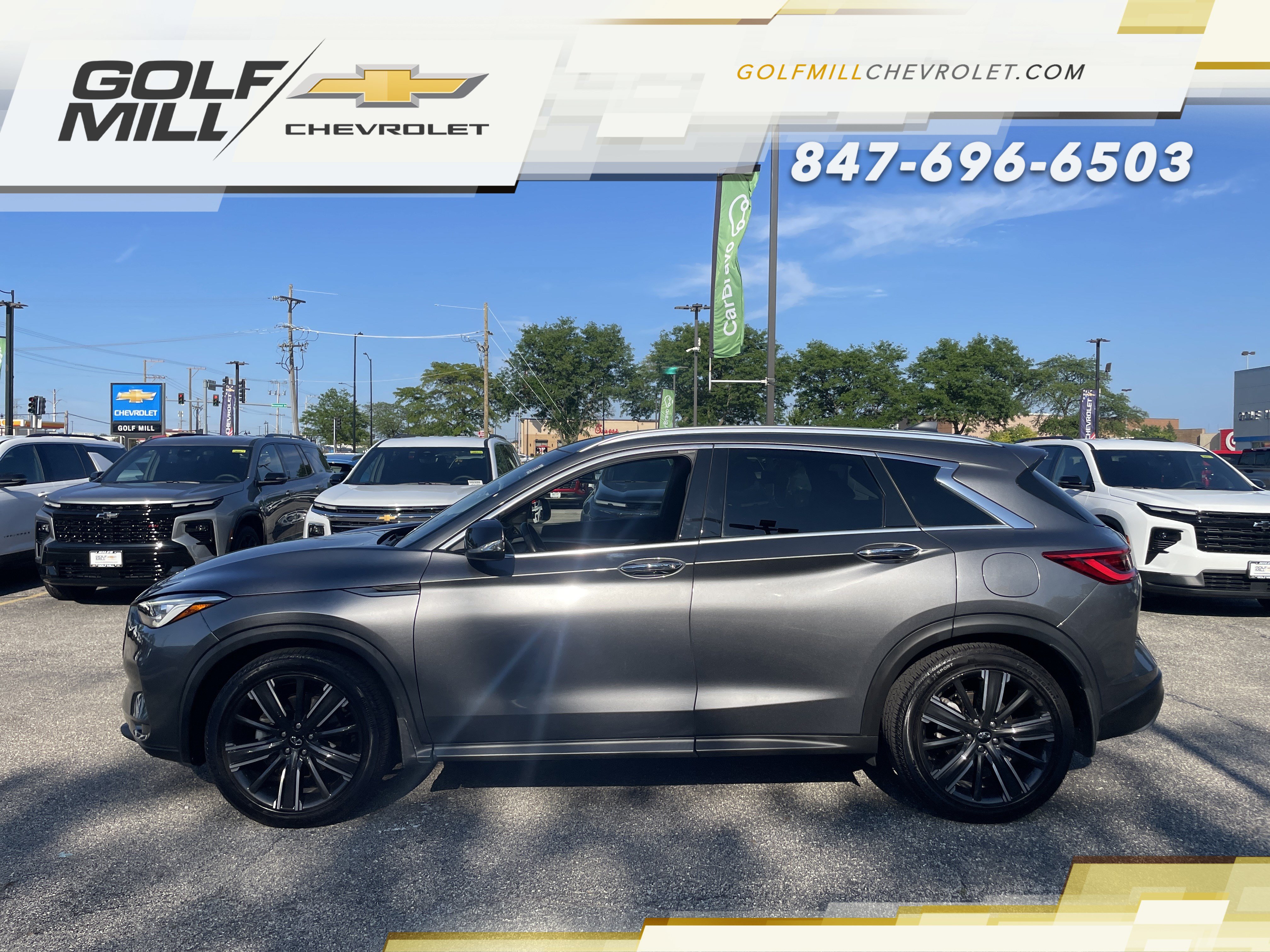 Used 2021 INFINITI QX50 Luxe w/ Appearance Package AWD/4WD image 9