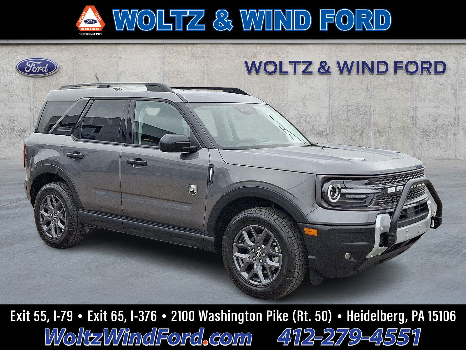 Certified 2025 Ford Bronco Sport Big Bend AWD/4WD image 1