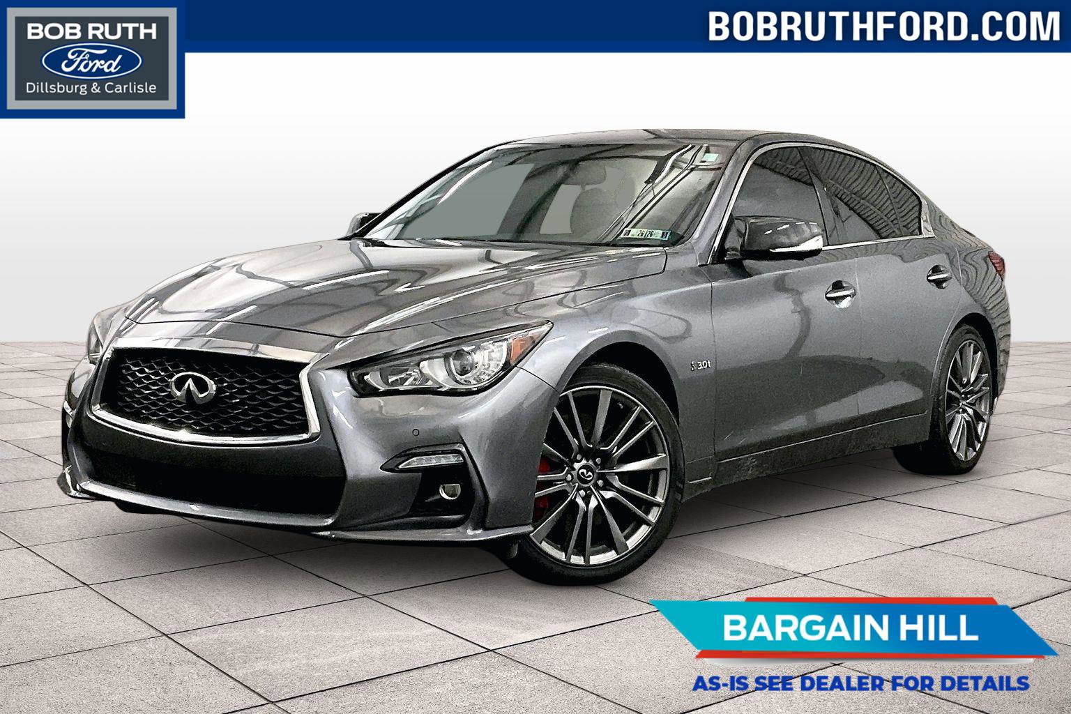 Used 2018 INFINITI Q50 Red Sport 400 w/ Sensory Package (Sport)