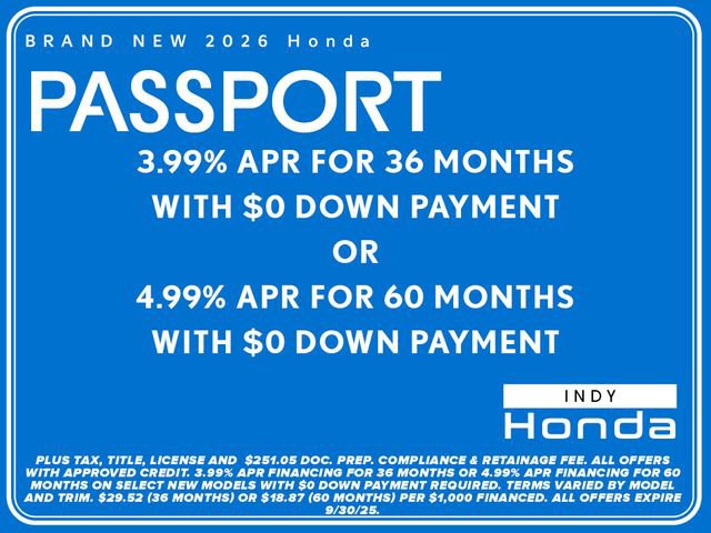 New 2026 Honda Passport TrailSport image 4