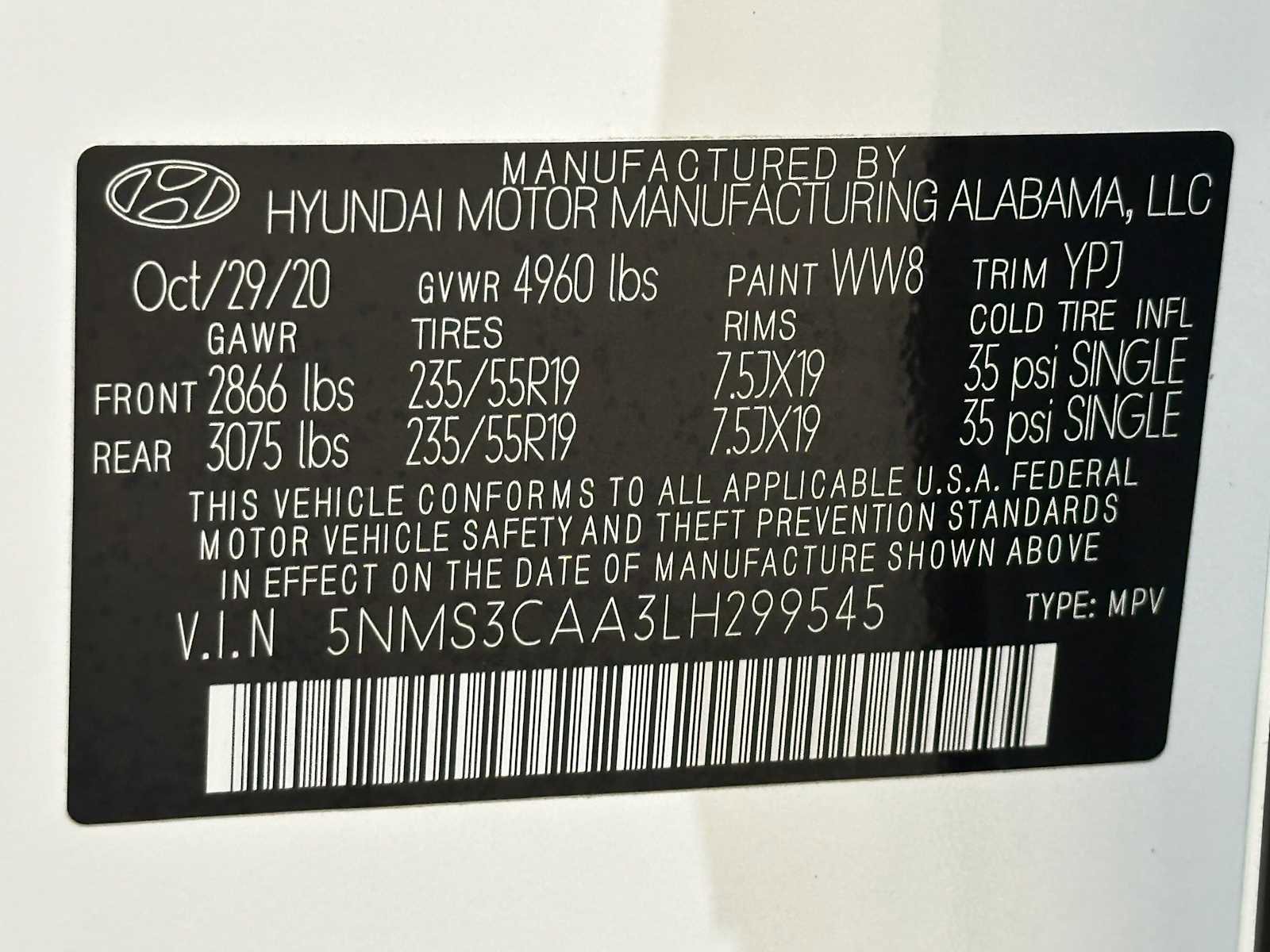 Used 2020 Hyundai Santa Fe SEL AWD/4WD image 31