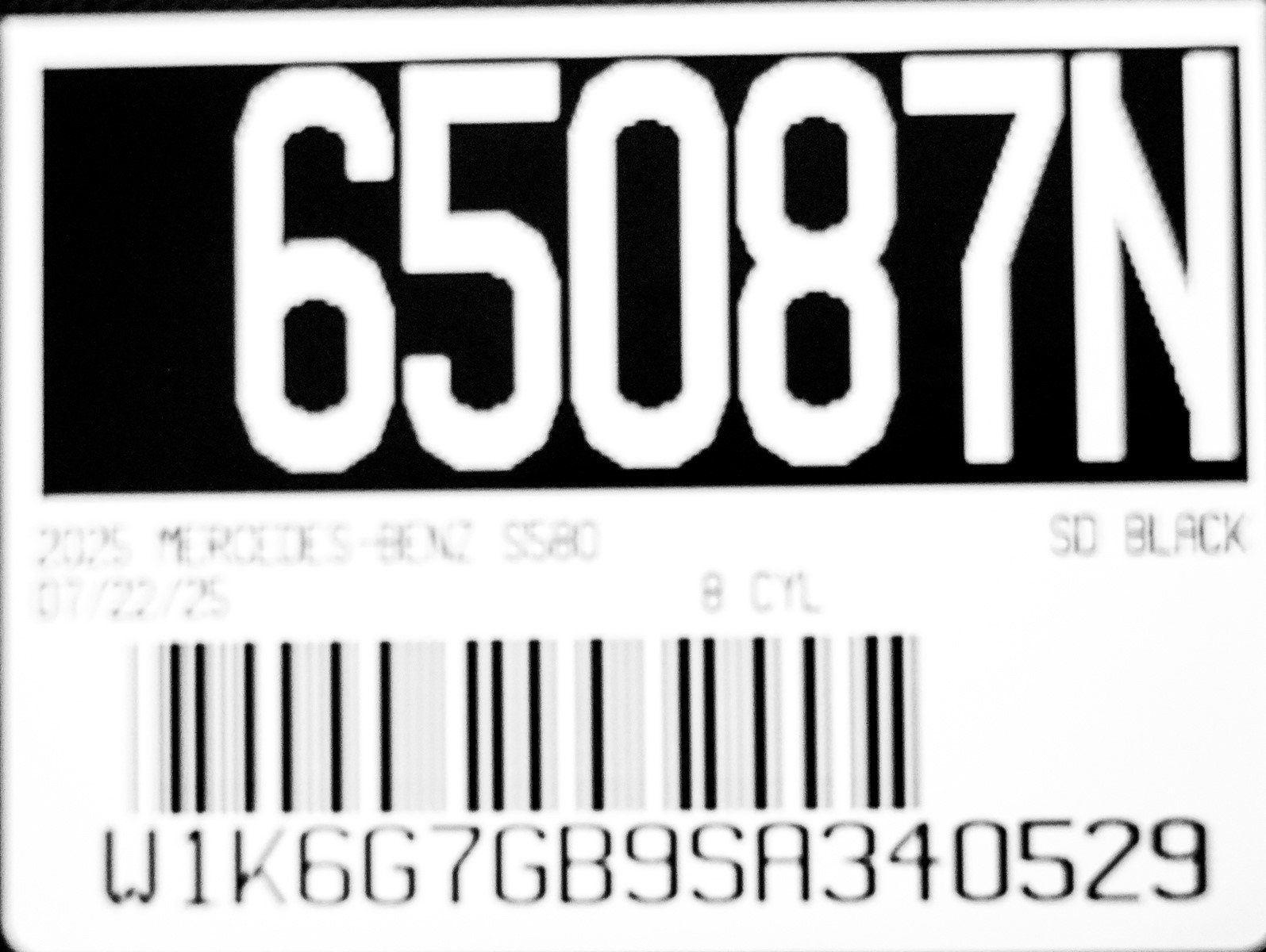 New 2025 Mercedes-Benz S 580 4MATIC Sedan image 26