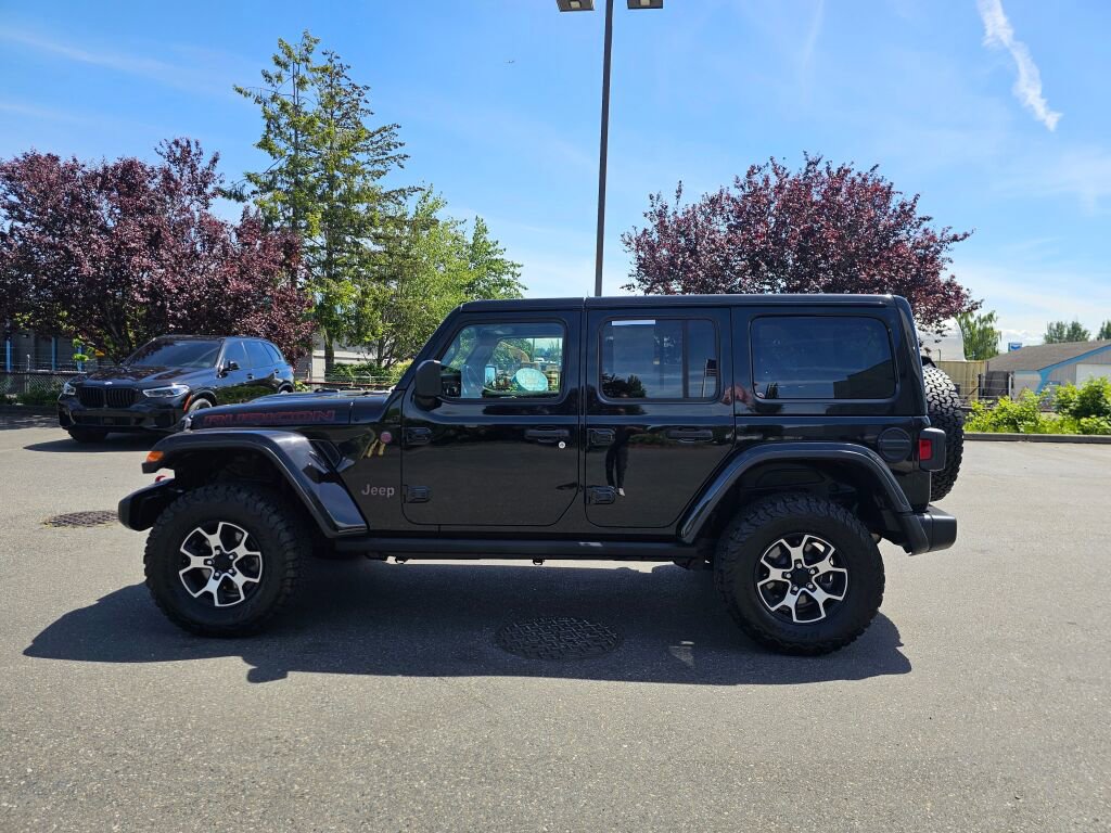 Used 2021 Jeep Wrangler Unlimited Rubicon w/ Uconnect 4C Nav & Sound Group AWD/4WD image 4