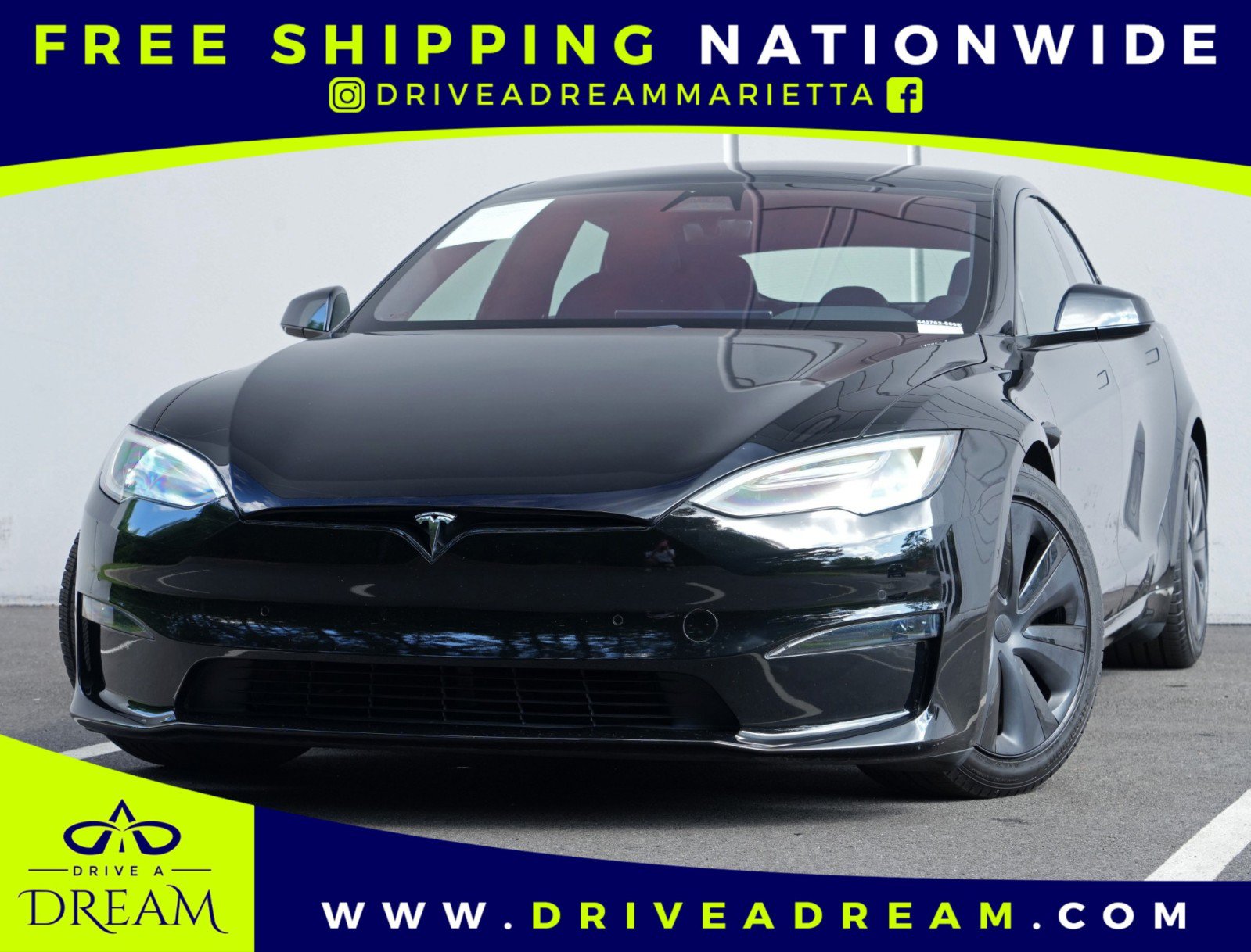 Used 2021 Tesla Model S Long Range AWD/4WD image 1
