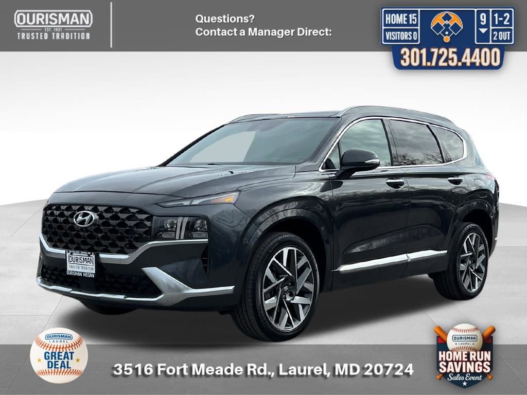 Certified 2021 Hyundai Santa Fe Calligraphy w/ Cargo Package AWD/4WD image 2