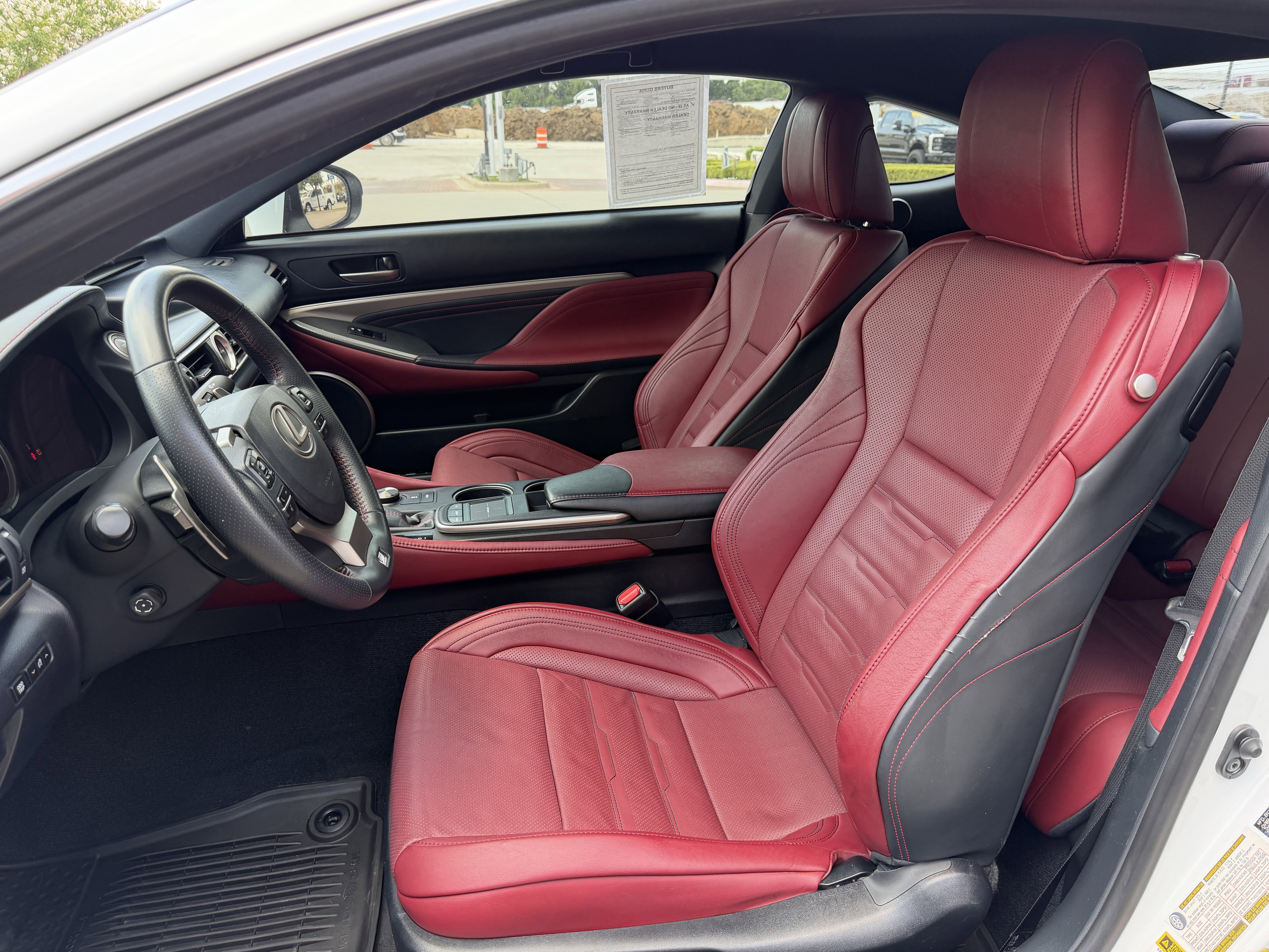 Used 2015 Lexus RC 350 w/ F Sport w/Summer Tires RWD image 30