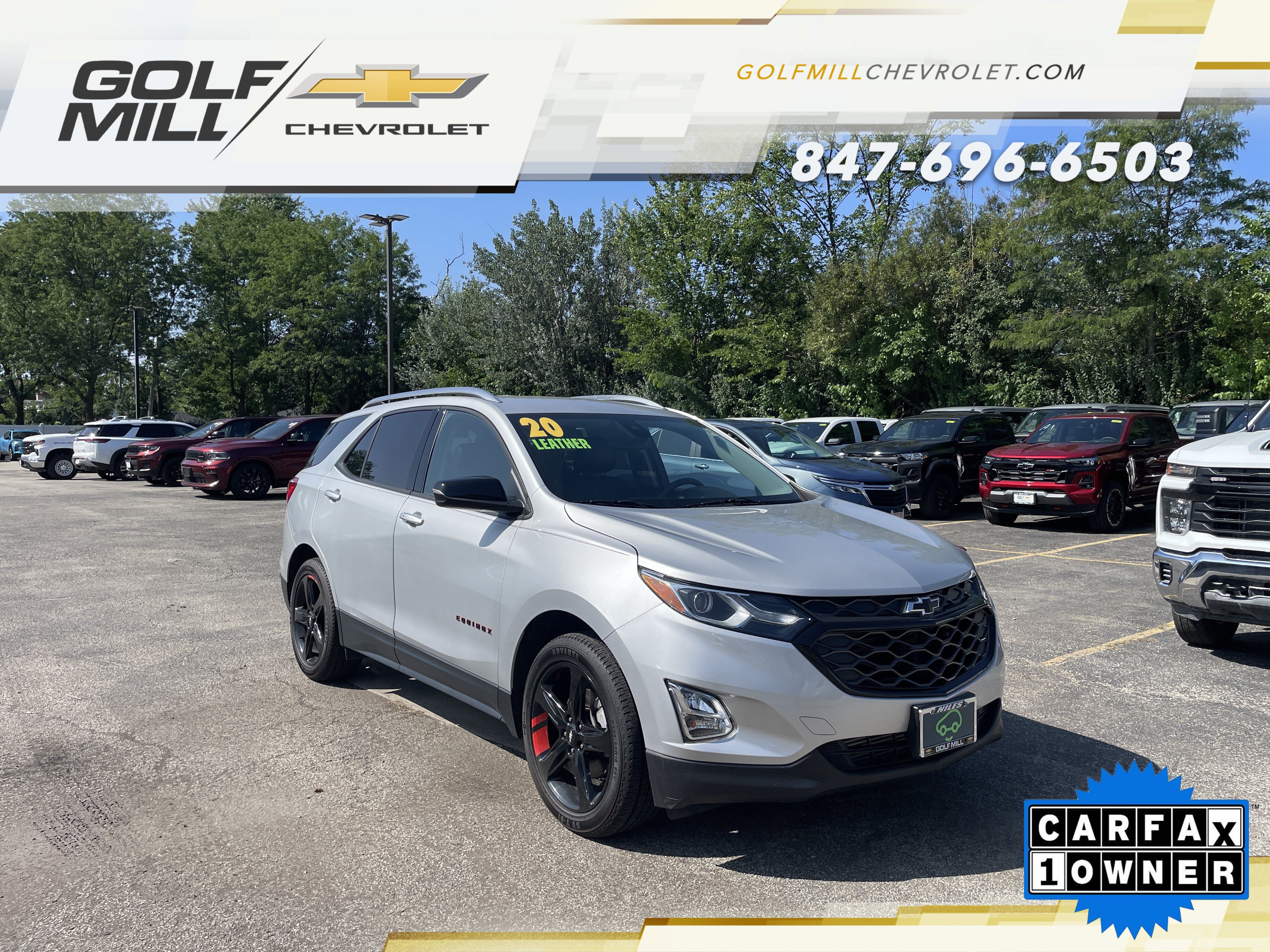 Certified 2020 Chevrolet Equinox Premier w/ Premier Redline Edition FWD image 5