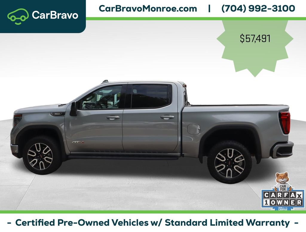 Certified 2024 GMC Sierra 1500 AT4 w/ Technology Package AWD/4WD image 4