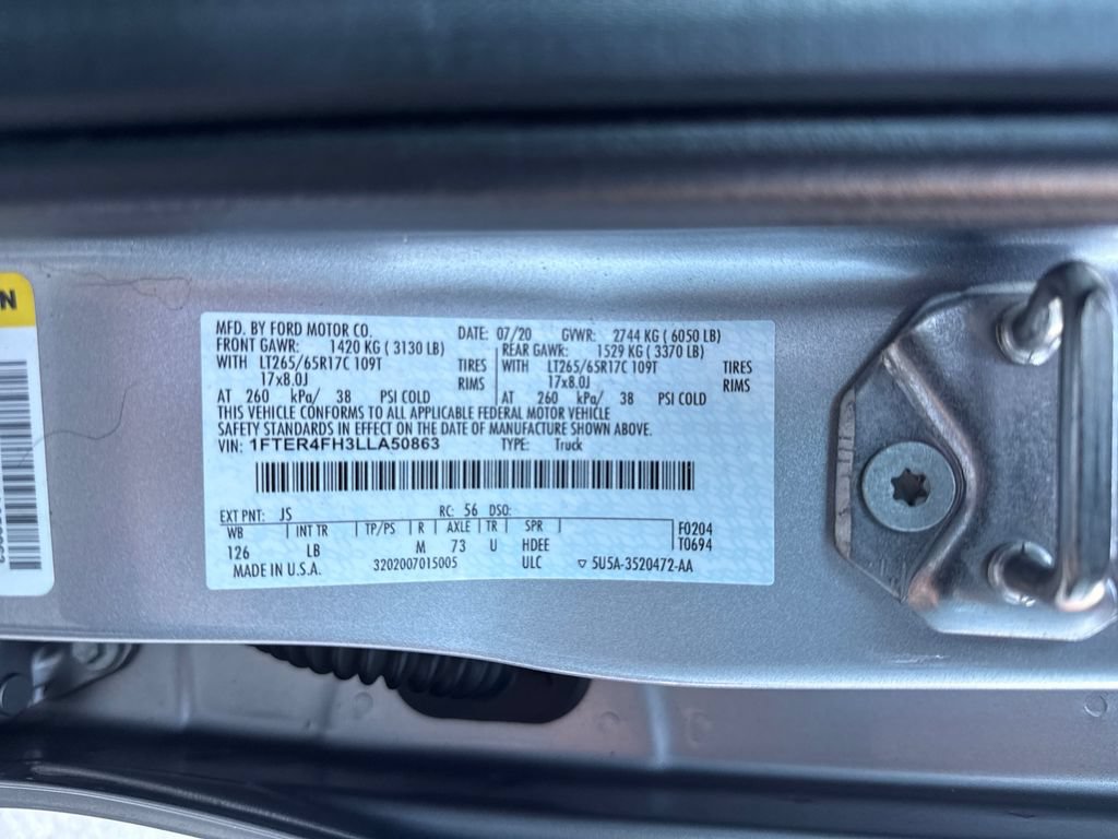 Used 2020 Ford Ranger XLT w/ Equipment Group 301A Mid AWD/4WD image 28
