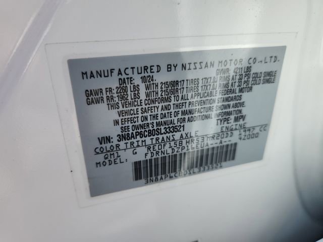 Certified 2025 Nissan Kicks SV AWD/4WD image 16