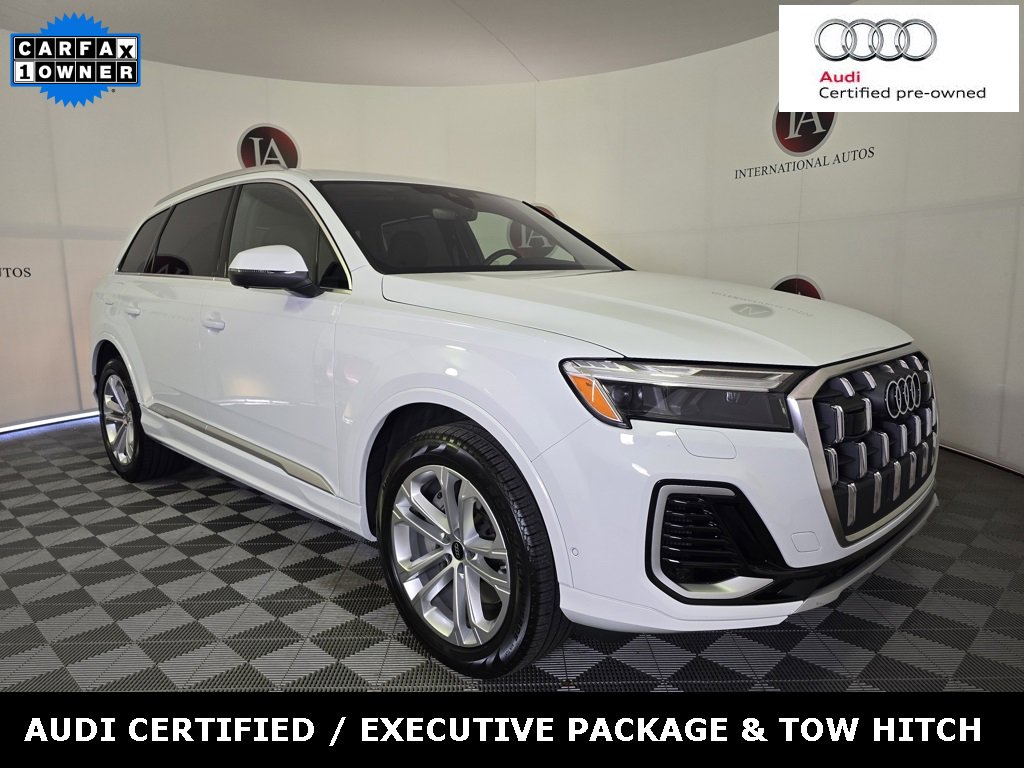 Certified 2025 Audi Q7 3.0T Premium Plus w/ Premium Plus Package