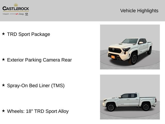 Used 2024 Toyota Tacoma TRD Sport AWD/4WD image 2
