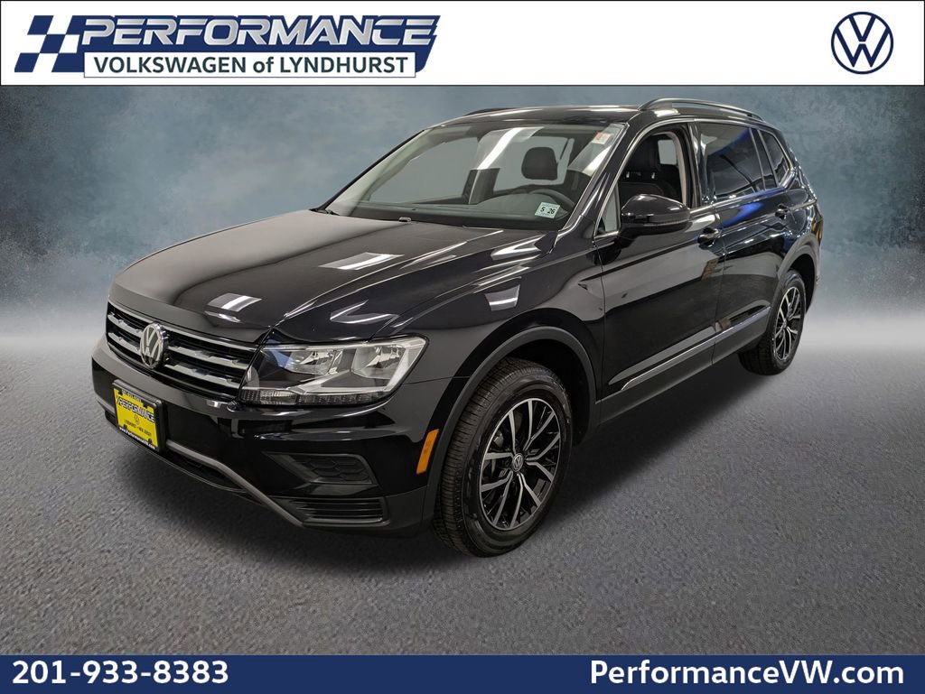 Used 2021 Volkswagen Tiguan SE w/ Panoramic Sunroof Package AWD/4WD image 1