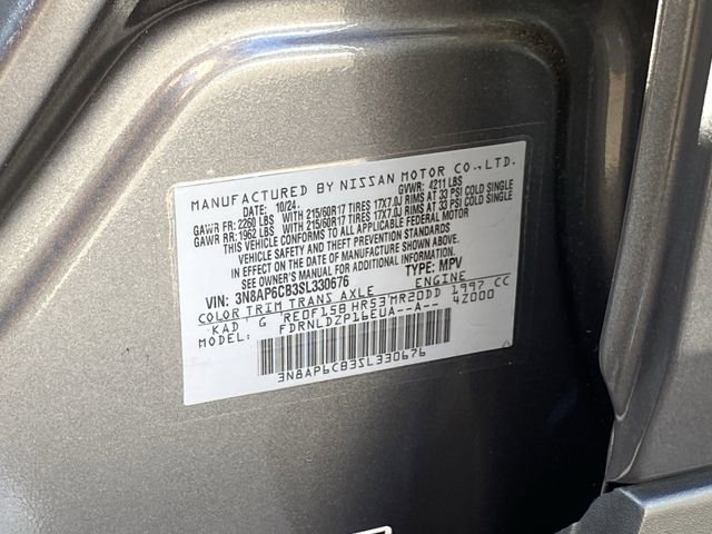 Used 2025 Nissan Kicks SV w/ Charging Package image 31