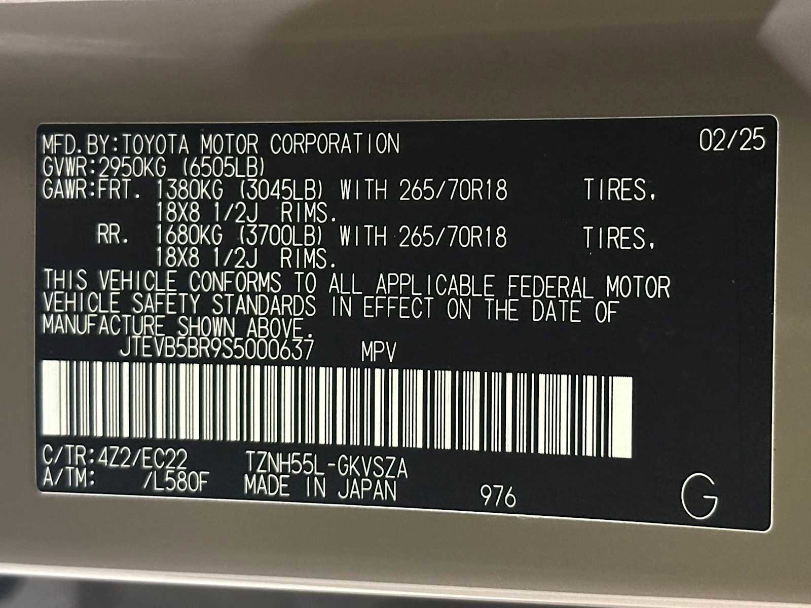 Certified 2025 Toyota 4Runner TRD Pro image 31