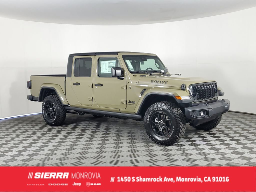 New 2025 Jeep Gladiator Willys image 1