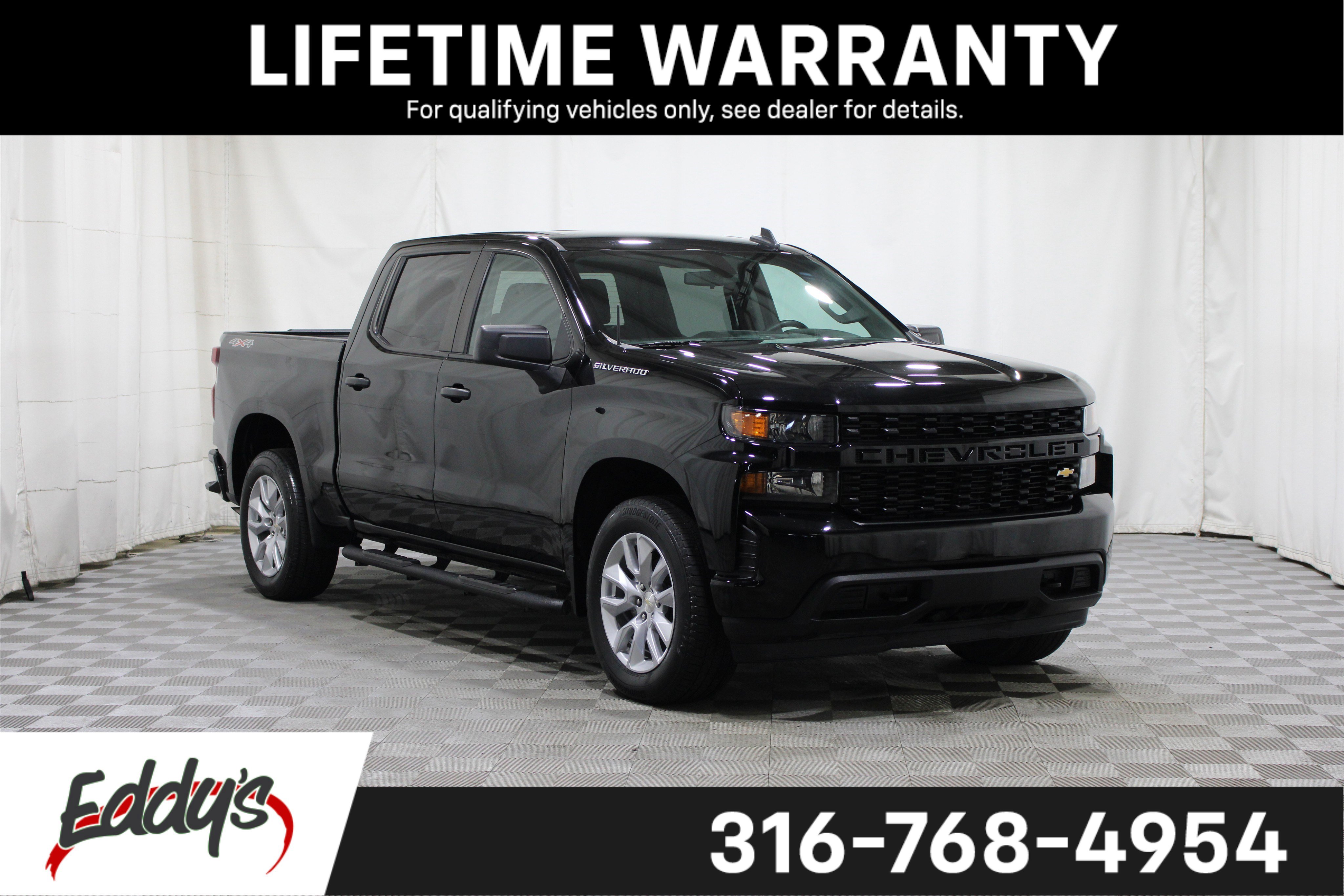 Used 2021 Chevrolet Silverado 1500 Custom AWD/4WD image 1