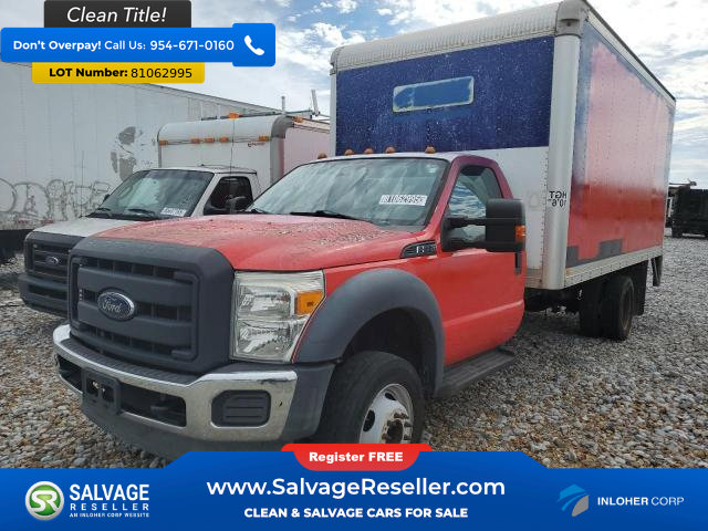 Used 2016 Ford F550 2WD Regular Cab Super Duty