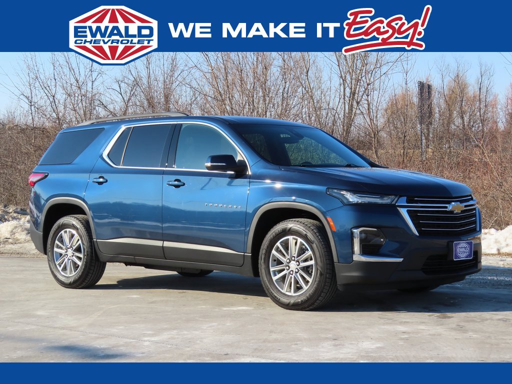 Certified 2022 Chevrolet Traverse LT w/ LPO, Floor Liner Package image 1
