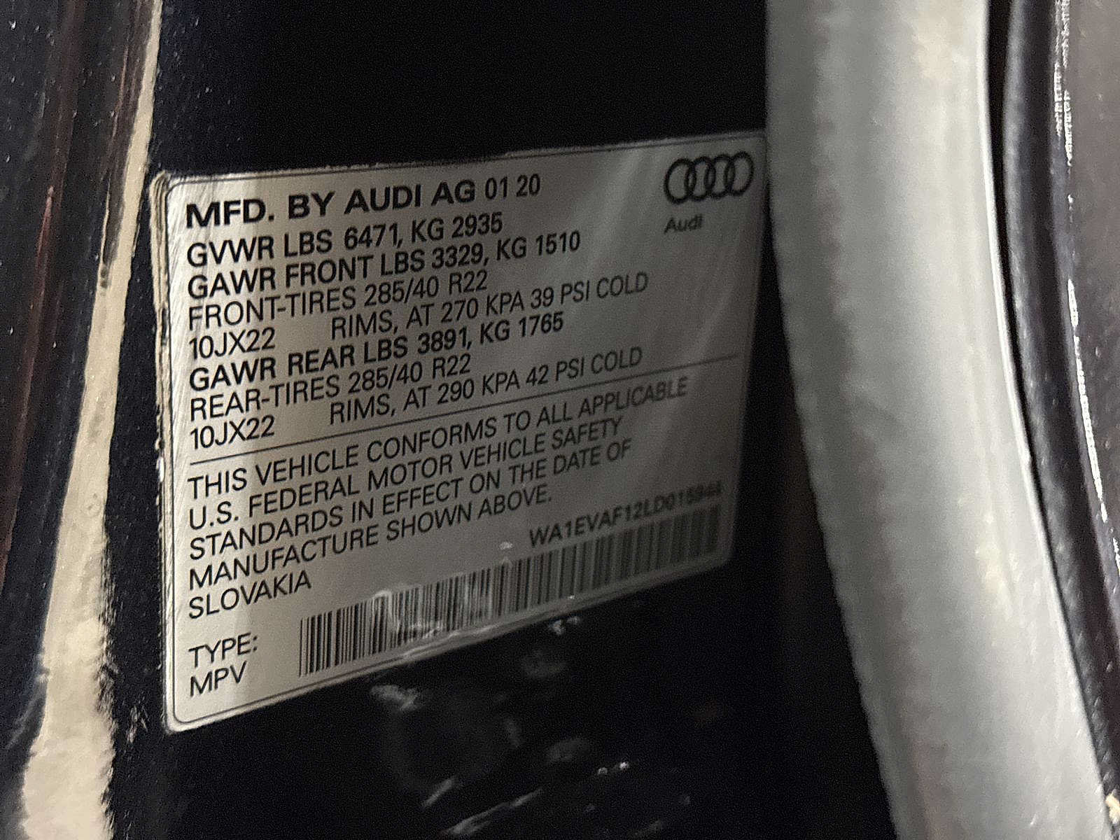 Used 2020 Audi Q8 Premium Plus w/ Premium Plus Package AWD/4WD image 14