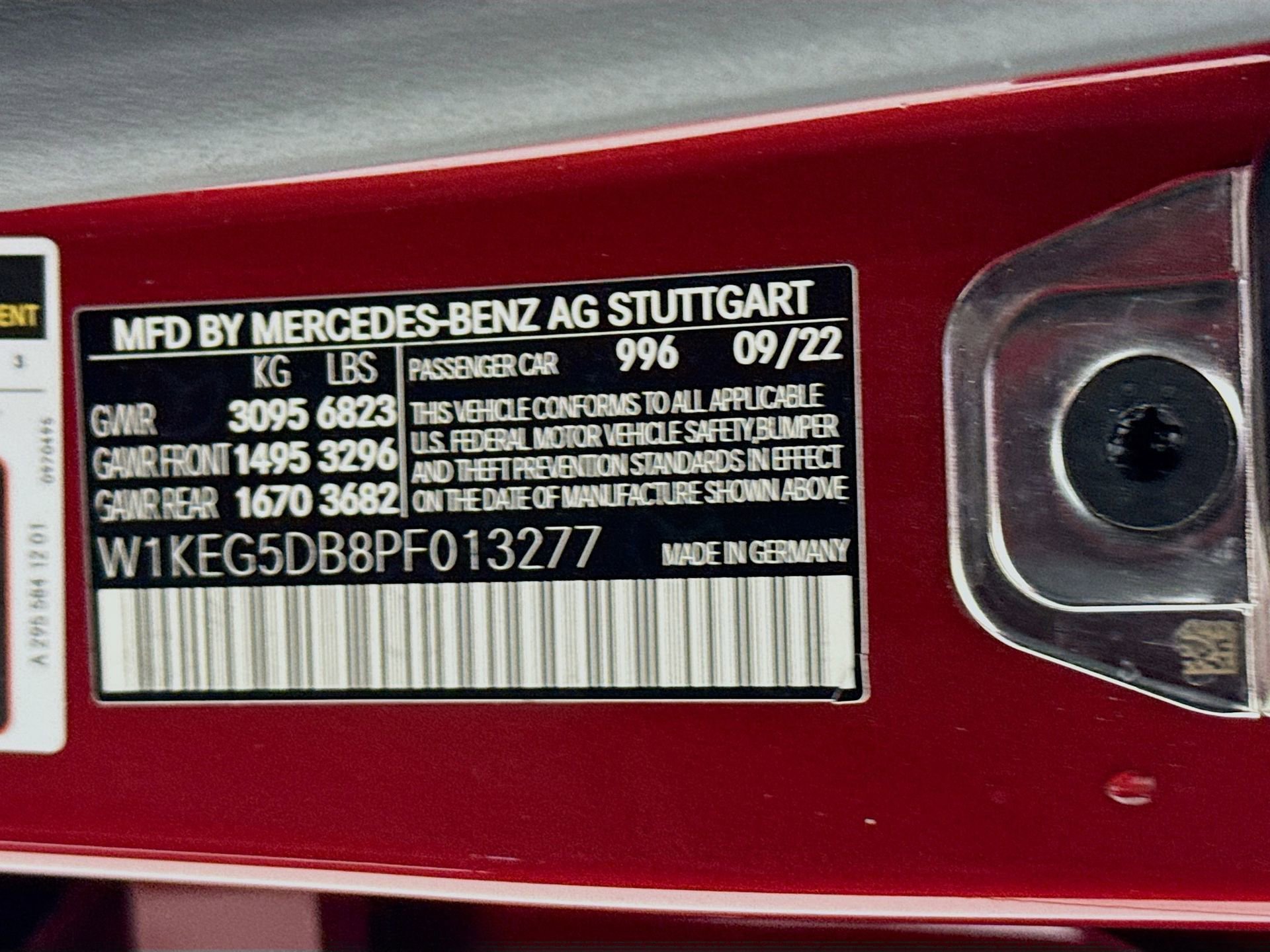Certified 2023 Mercedes-Benz EQE AMG 4MATIC Sedan image 34