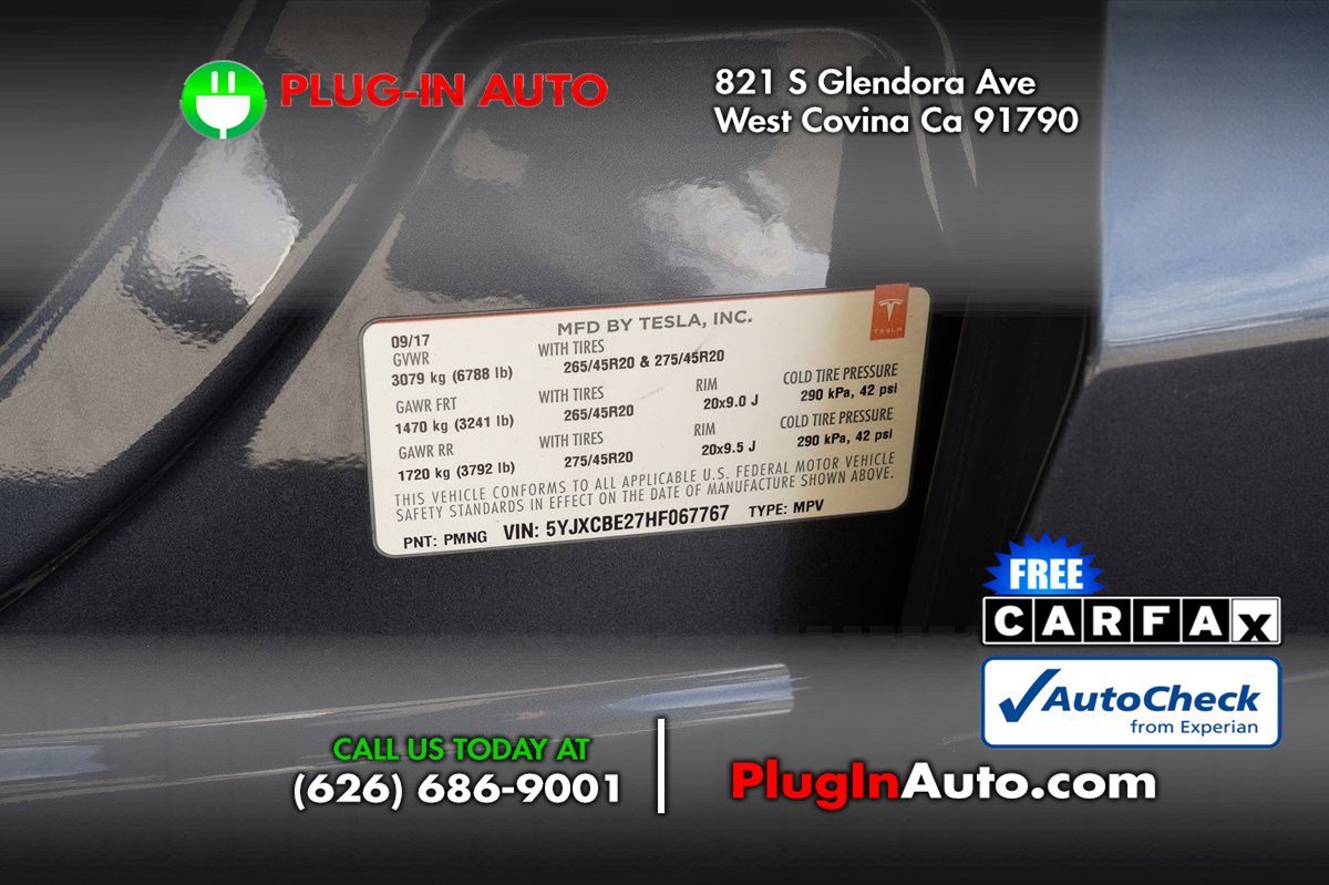 Used 2017 Tesla Model X 100D image 8