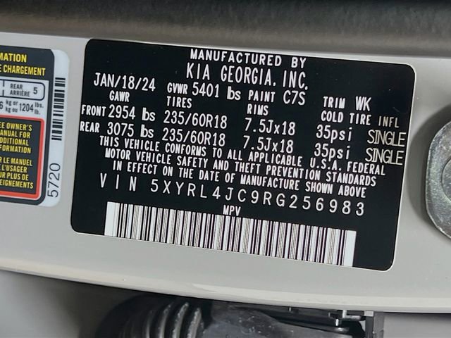 Certified 2024 Kia Sorento S image 34