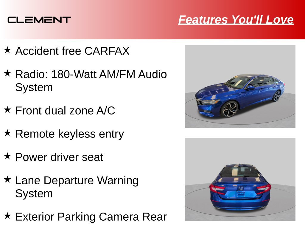 Used 2020 Honda Accord Sport image 9