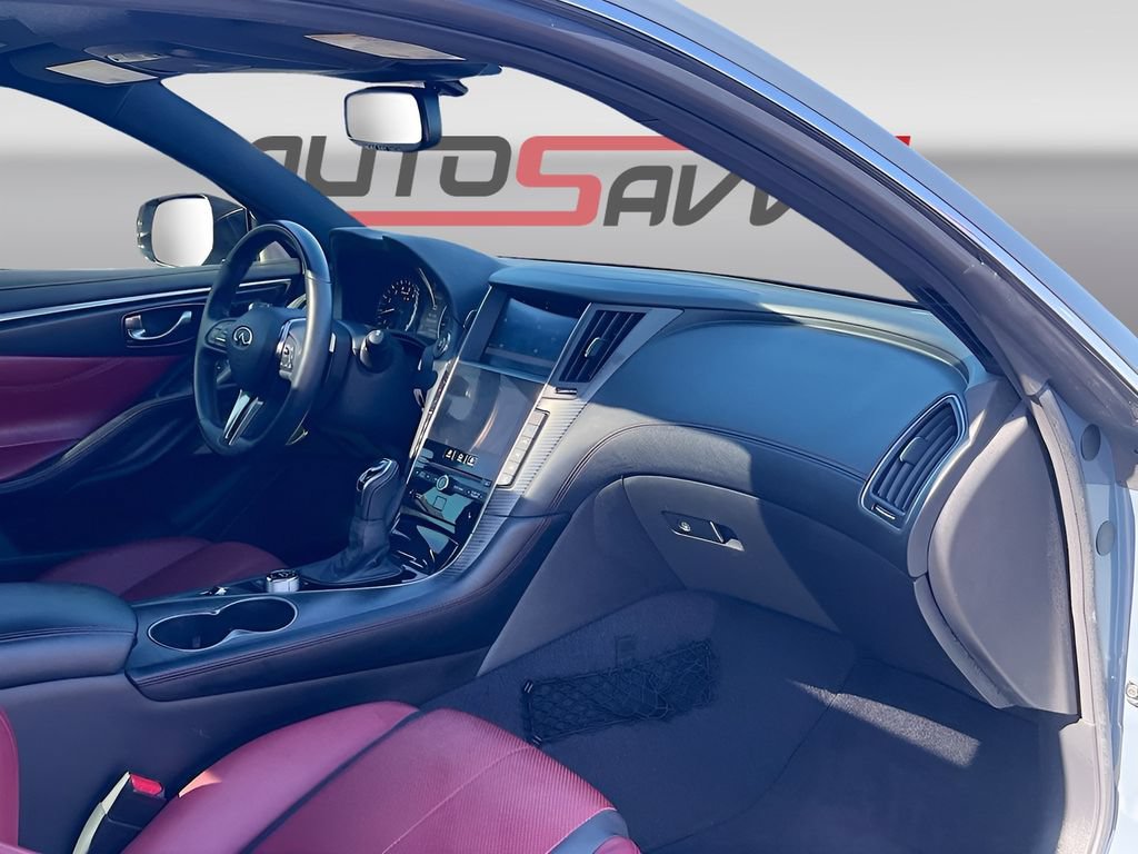 Used 2022 INFINITI Q60 Red Sport 400 w/ Cargo Package RWD image 30