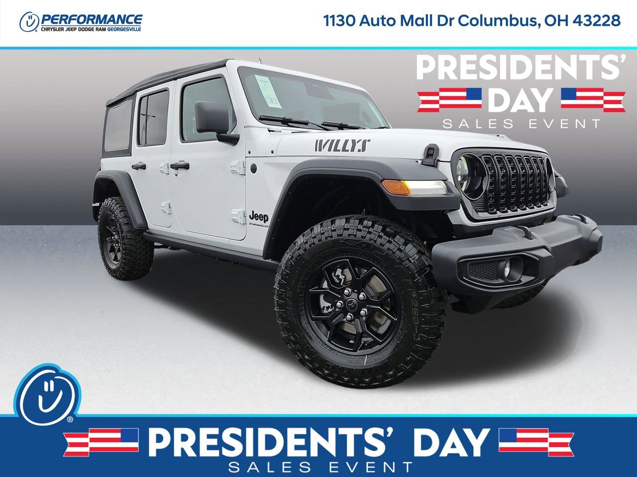 New 2026 Jeep Wrangler Willys image 1