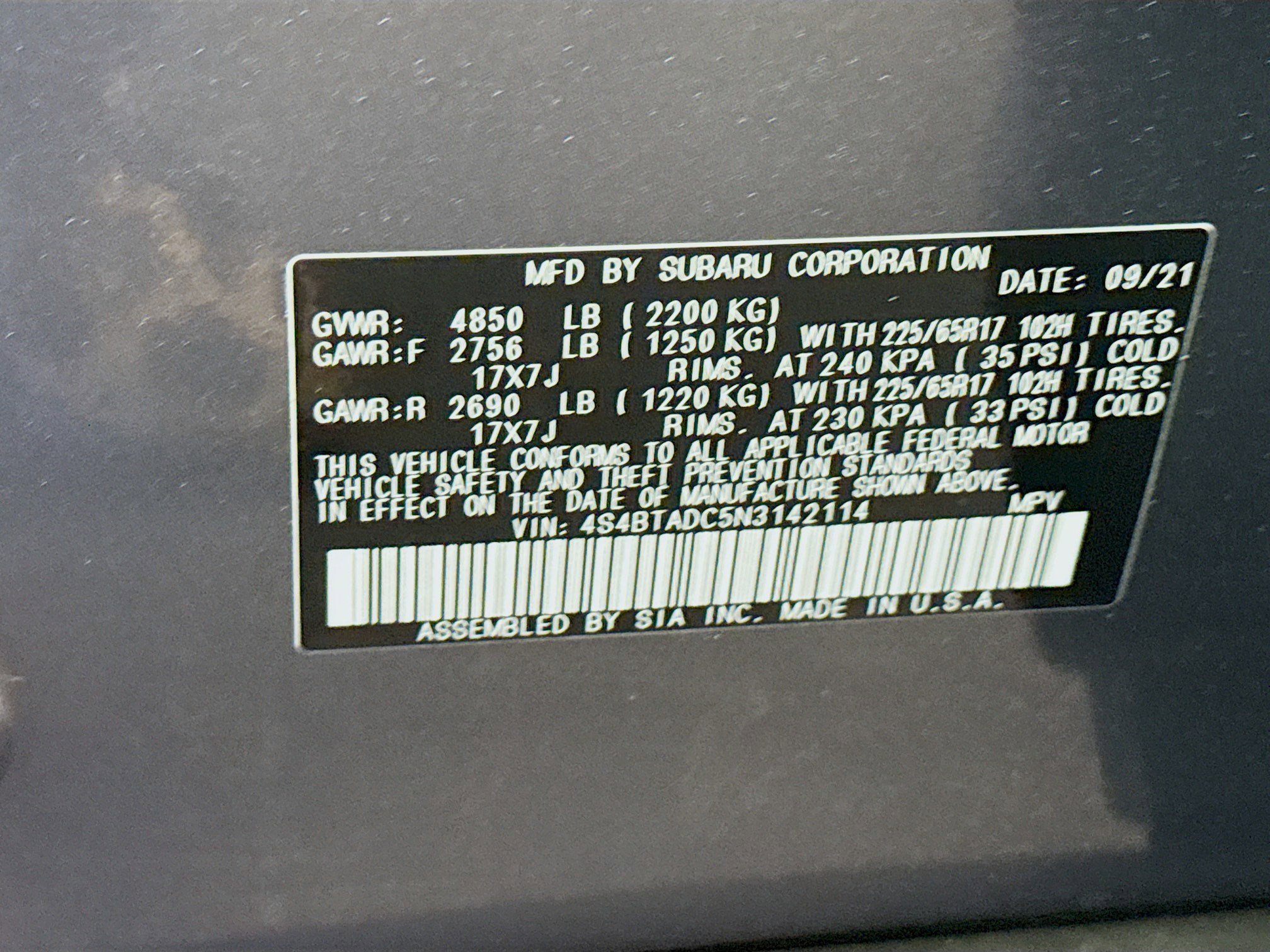 Used 2022 Subaru Outback Premium AWD/4WD image 40