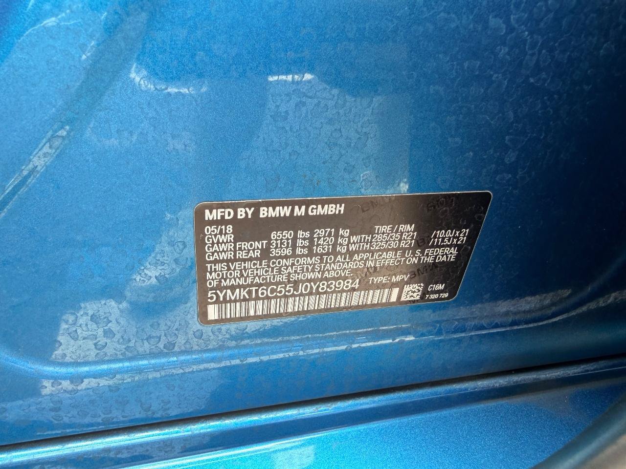 Used 2018 BMW X5 M AWD/4WD image 18