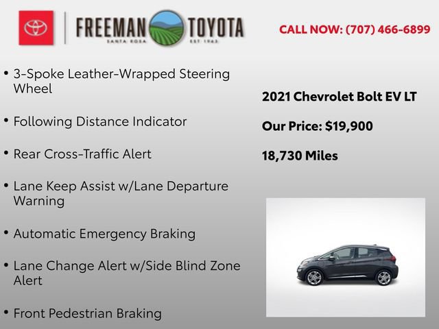 Used 2021 Chevrolet Bolt LT FWD image 12