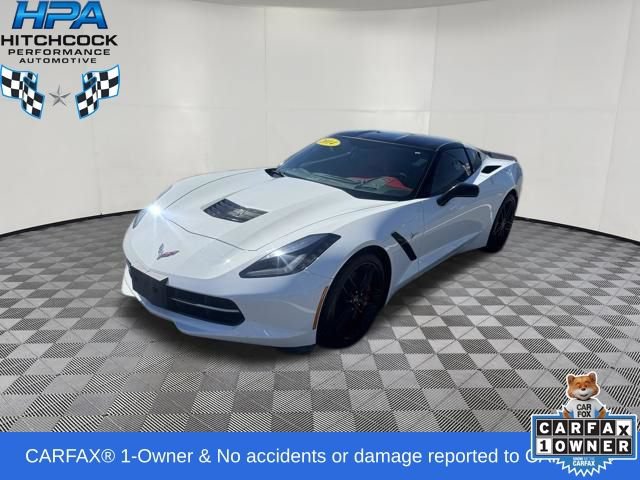 Used 2014 Chevrolet Corvette Stingray Coupe w/ 3LT Preferred Equipment Group RWD image 1