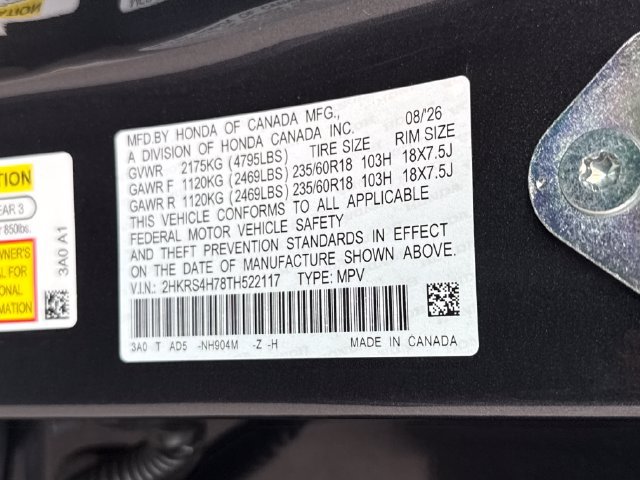 New 2026 Honda CR-V EX-L image 20