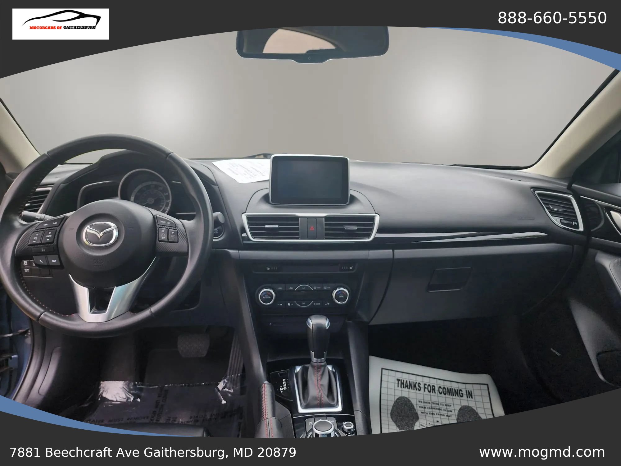 Used 2016 MAZDA MAZDA3 i Grand Touring FWD image 13