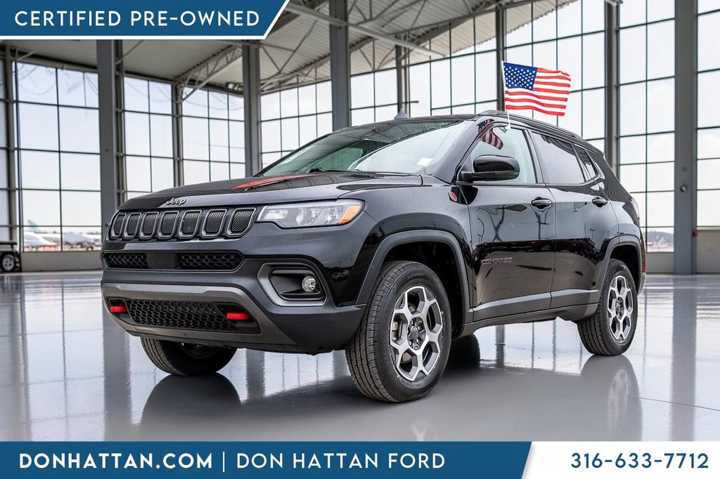 Used 2022 Jeep Compass Trailhawk w/ Trailhawk Convenience Group AWD/4WD video 1
