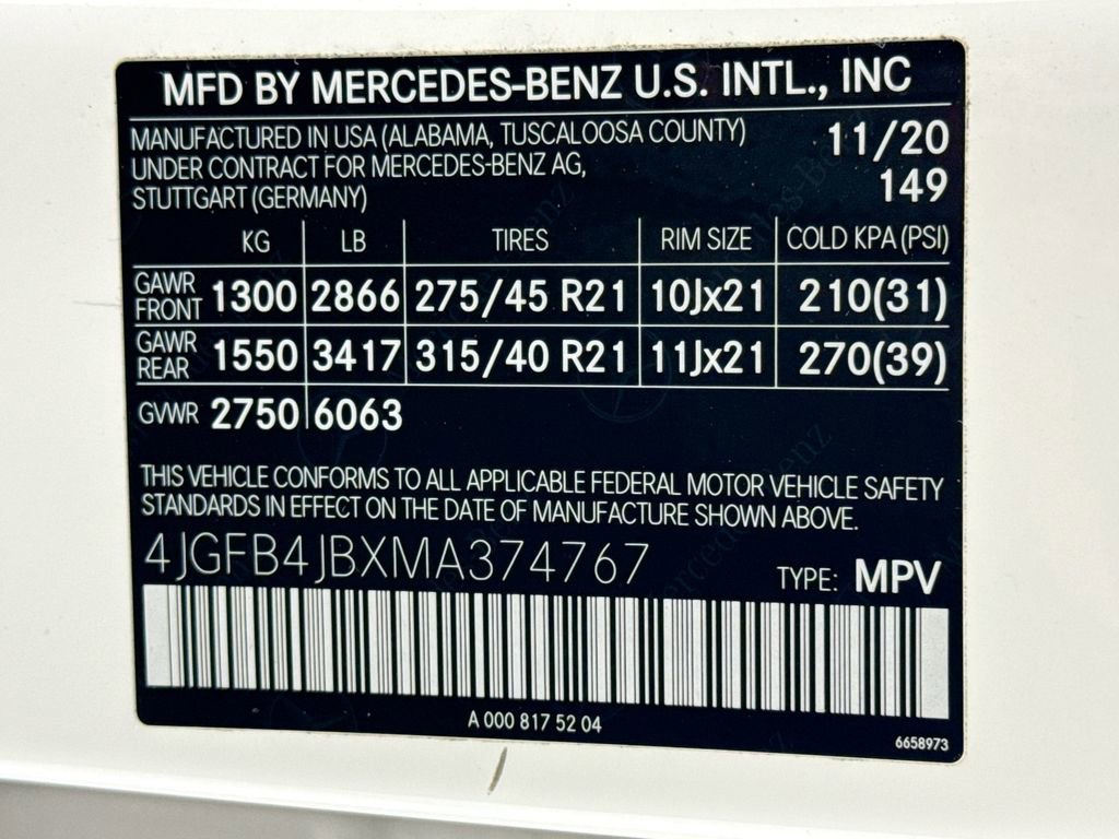 Certified 2021 Mercedes-Benz GLE 350 image 34