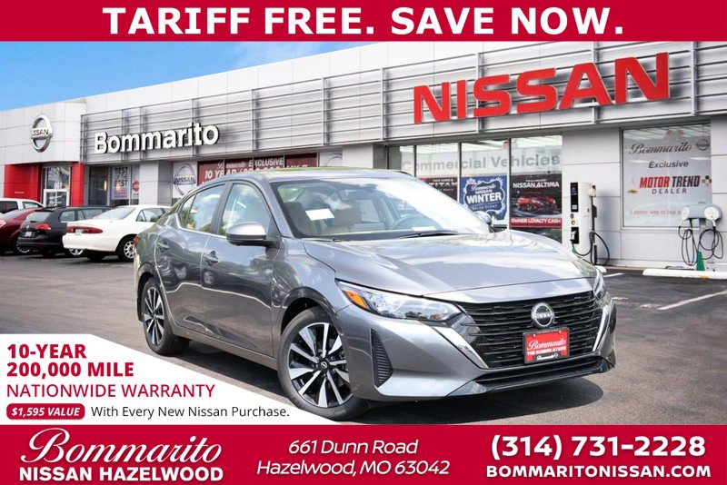 New 2025 Nissan Sentra SV w/ SV Premium Package